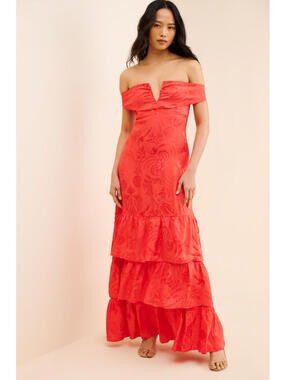 Especia Agnes Tiered Maxi Dress